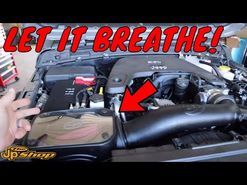 NOTICEABLE DIFFERENCE Wrangler JL S&B Cold Air Induction CAI Install & Review