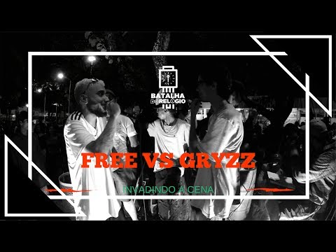 Free vs Gryzz - 1 Fase - 37º Edição Batalha do Relógio 2018 - Taguatinga/DF