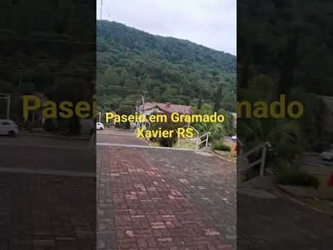 Passeio na praça Gramado Xavier RS