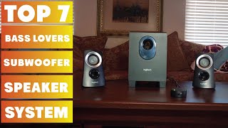 7 Best Subwoofer Speaker Systems for Bass Lovers: Top Picks