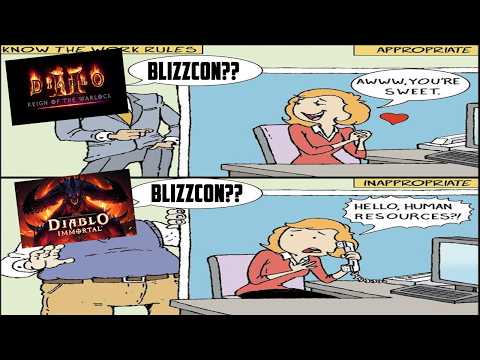 Blizzcon Schedule Announced | 18 HOURS OF DIABLO IMMORTAL?!?