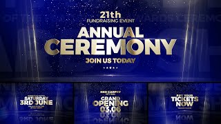 Awards Titles Promo for Adobe After Effects [ perfect for Epic Ceremon