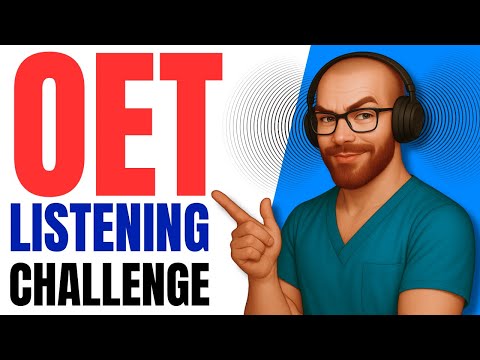 通過醫學英語測驗，順利通過 2025 年新版 OET 聽力考試！護士 OET 聽力測驗 (PASS the NEW 2025 OET Listening Exam with THIS Medical English Quiz! OET Listening Quiz for Nurses)