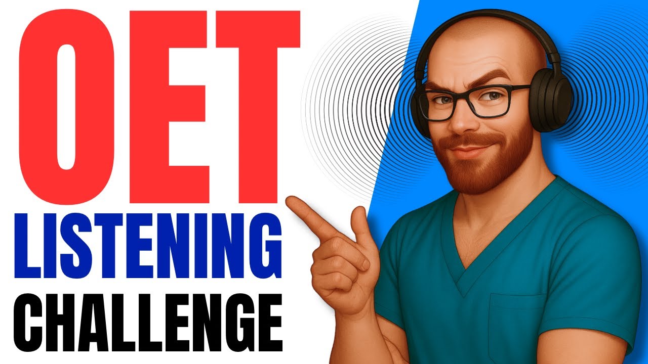 PASS the NEW 2025 OET Listening Exam with THIS Medical English Quiz! OET Listening Quiz for Nurses