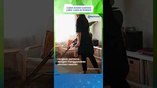 Jelang Lebaran, Emak emak Sibuk Bersih bersih Rumah, Begini Langkah Tepat Basmi Sarang Laba laba