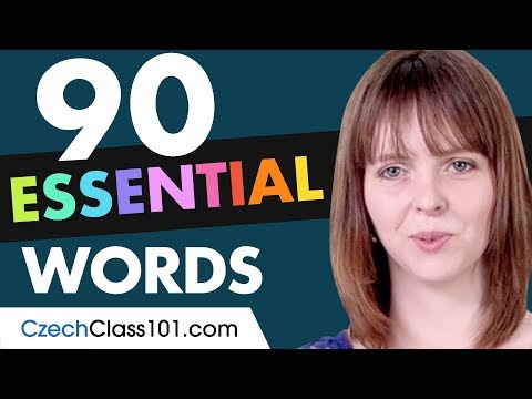 90 Czech Words You'll Hear in Conversations!