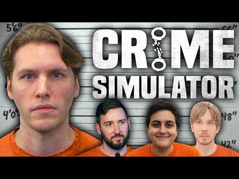 Jerma Plays Crime Simulator /w Vinesauce, Pokelawls, and Ster (/w Chat)