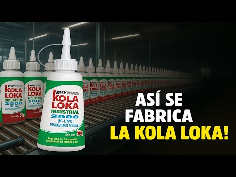 ¿Cómo Se Fabrica La Kola Loka? [Mega Proceso En Fábrica]