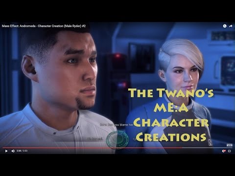 Mass Effect: Andromeda - Character Creation (Male Ryder) #2