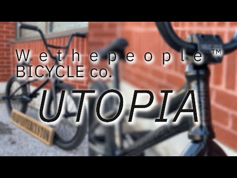 WETHEPEOPLE UTOPIA FLATLAND FRAME BUILD @ HARVESTER BIKES