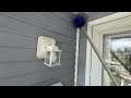Spiders Webs Surround the Home in Wall Township, NJ