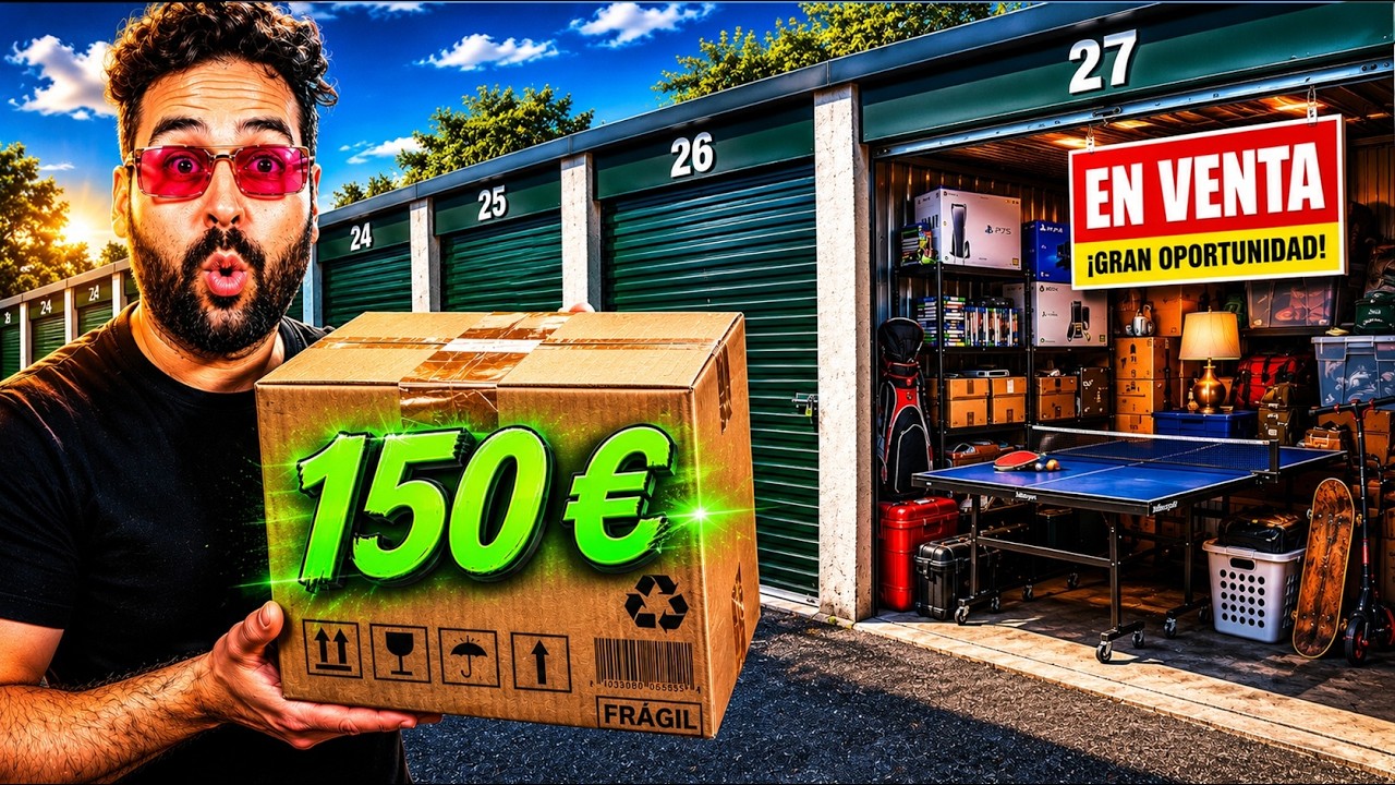 COMPRÉ una CAJA de CARTAS en un TRASTERO de ESPAÑA y ENCONTRÉ...