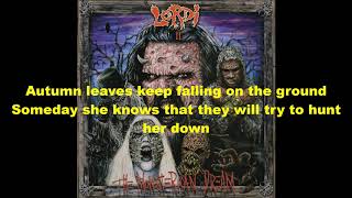 Lordi   Shotgun Divorce Lyrics