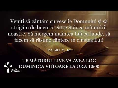 LIVE Elim Affligem | 25.01.2026 Duminica Seara