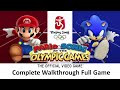 Mario Sonic At The Olympic Games Beijing 2008 All Wii Events Olympic Video Games