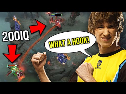 OMG Dendi is Truly Inside this Pudge - When 200IQ Hook Activated!!