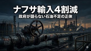 ナフサ輸入4割減、政府が語らない石油不足の正体