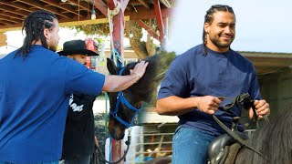 NFL Pro Rides A Horse With Compton Cowboys | LA Chargers