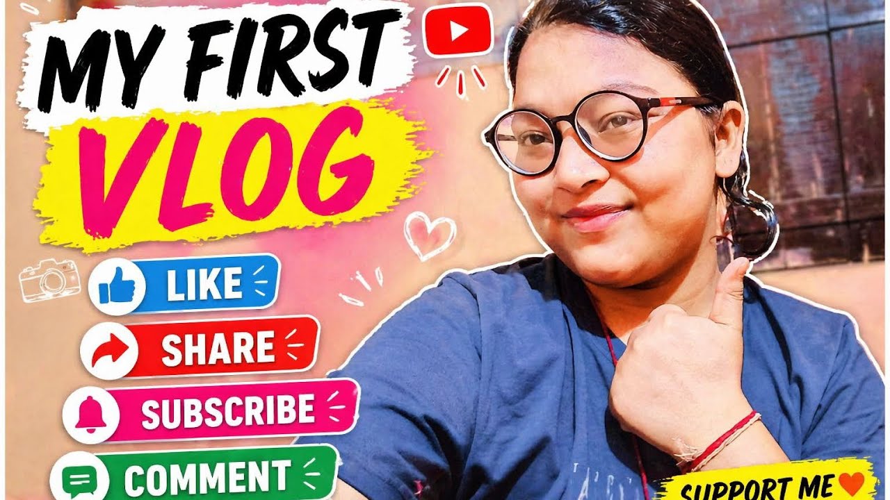 My first vlog ❤️#firstvlog #vlogs #subscribe #like #comment #keepsupporting #explore #fyp 