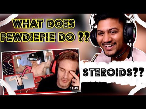 PEWDIEPIE | What Does Pewdiepie Do??? | Steroids??| #pewdiepie #sophisticated #reaction