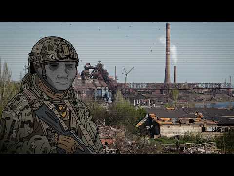 Ой, у лузі червона калина but you're trapped in Mariupol