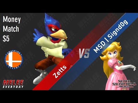 House of Paign 17 - Zetts (Falco) vs. MSD | Signd0g (Peach) - SSBM - $5 Money Match - Best of 5