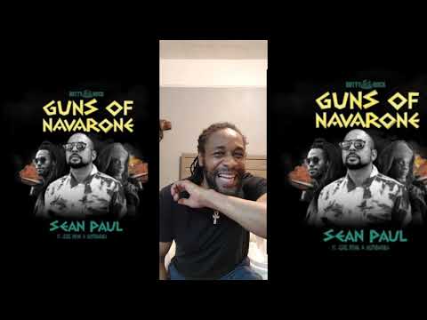 Sean Paul - Guns of Navarone ft. Jesse Royal & Mutabaruka  (Reaction