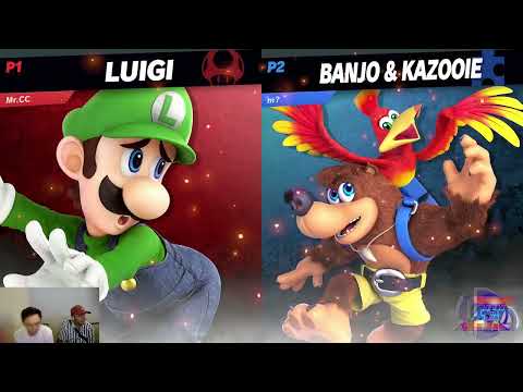 MSM.ZERO 10 Pool B1 - MrConCon (Luigi) Vs. Danlisto (Banjo) - SSBU Tournament