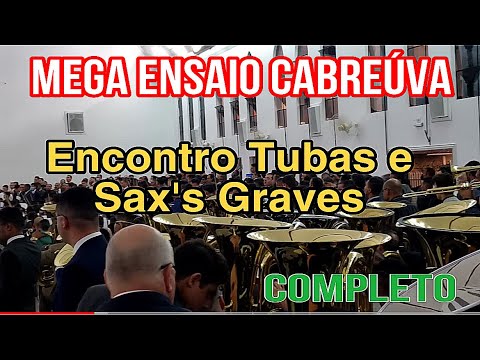 MEGA ENSAIO 600 músicos CABREÚVA 26/06/22- MARCÃO-ENCONTRO SAX BAIXOS#cabreúva #@FortunatoSax