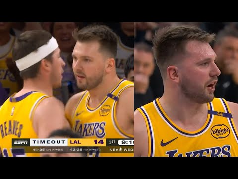 Luka Doncic goes off for 21 points in 1st qtr vs Nuggets and has words for fan booing him