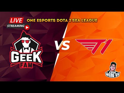🟢[LIVE] GeekFam vs. T1 (BO3) Lower Bracket  R3 | ONE Esports Dota 2 SEA League
