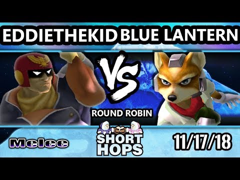 SH 2 SSBM -  EddieTheKid (Captain Falcon) Vs.  Blue Lantern (Fox) - Smash Melee Round Robin