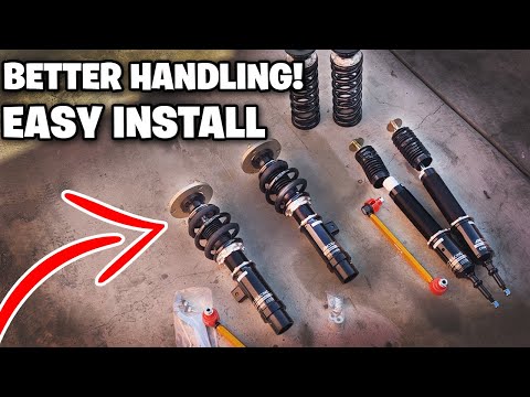 Finally Installing BC Racing Coilovers on The BMW