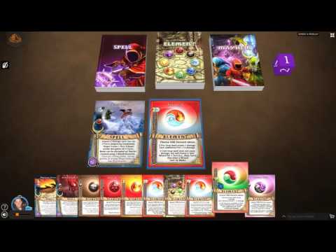 Learn to Play Magicka Mayhem Card Game: Tutorial Video #3 - Combining Elements into Spells