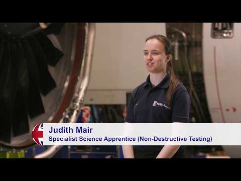 Semta Skills Awards 2018 - Apprentice of the Year Winner- Judith Mair, Rolls-Royce plc
