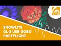 Showlite GL-8 USB Gobo Partylight 4x Set thumbnail 10