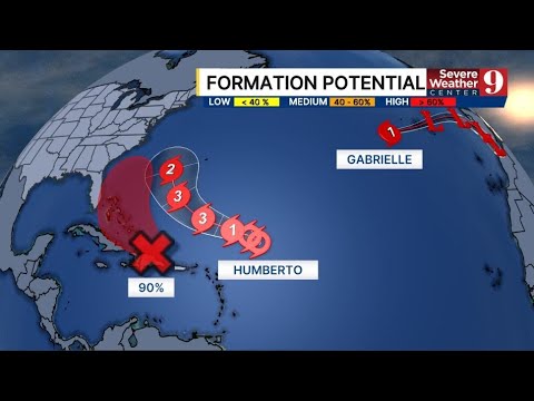 Hurricane season latest: one storm gains power while another likely to form near Florida