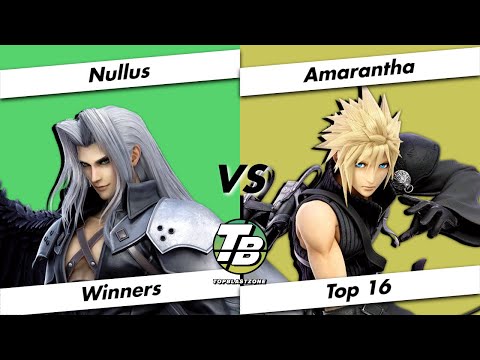 Top Blastzone Winners Top 16 - Nullus (Sephiroth) Vs. Amarantha (Cloud) - SSBU