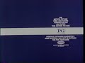 Continental Divide 1986 VHS Closing