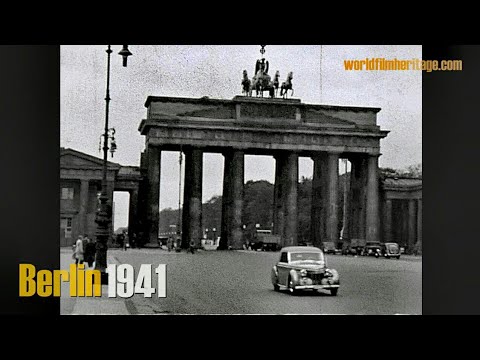 Berlin 1941 - Berlin during WWII - private footage