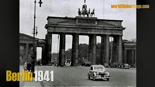 Berlin 1941 - Berlin during WWII - private footage