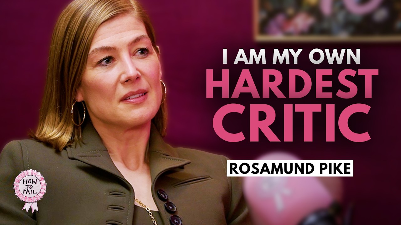 Actor Rosamund Pike on Failed Relationships, Parenting and Reflections on Being A Bond Girl - YouTube