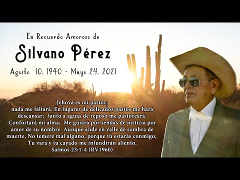 En Recuerdo Amoroso de Silvano Pérez Gonzalez
