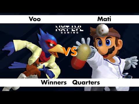 NXT LVL Gaming 7 - Winners Quarters - Voo (Falco) vs Mati (Dr Mario) - SSBM Smash Melee