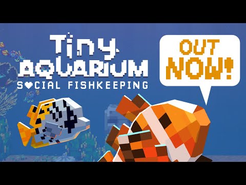 Видео Tiny Aquarium: Social Fishkeeping #1