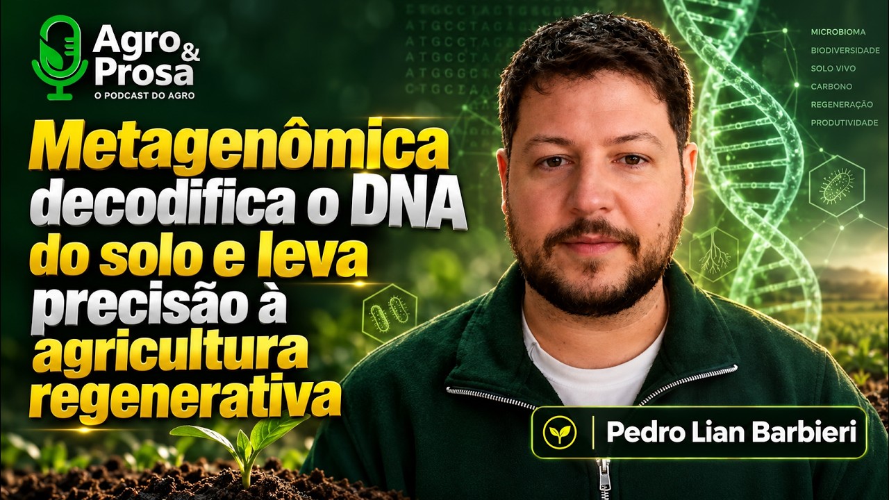 Metagenômica revela riscos biológicos antes do plantio