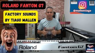 Video thumbnail for ROLAND FANTOM G7 ANO : 2007 (FACTORY SOUNDS) by TIAGO MALLEN #roland #tecladista #teclado by Tiago Mallen