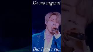BTS let go fullscreen with lyrics (rom)