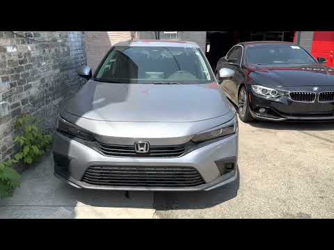 2022 Honda Civic Airbag SRS Module location removal and seatbelts.