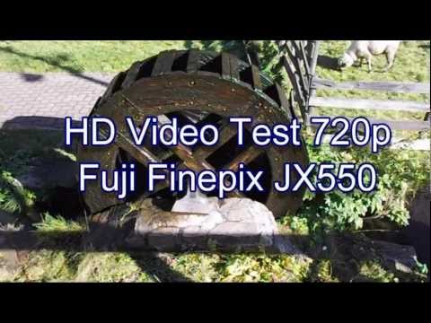 Fujifilm FinePix JX550 HD Video Test
